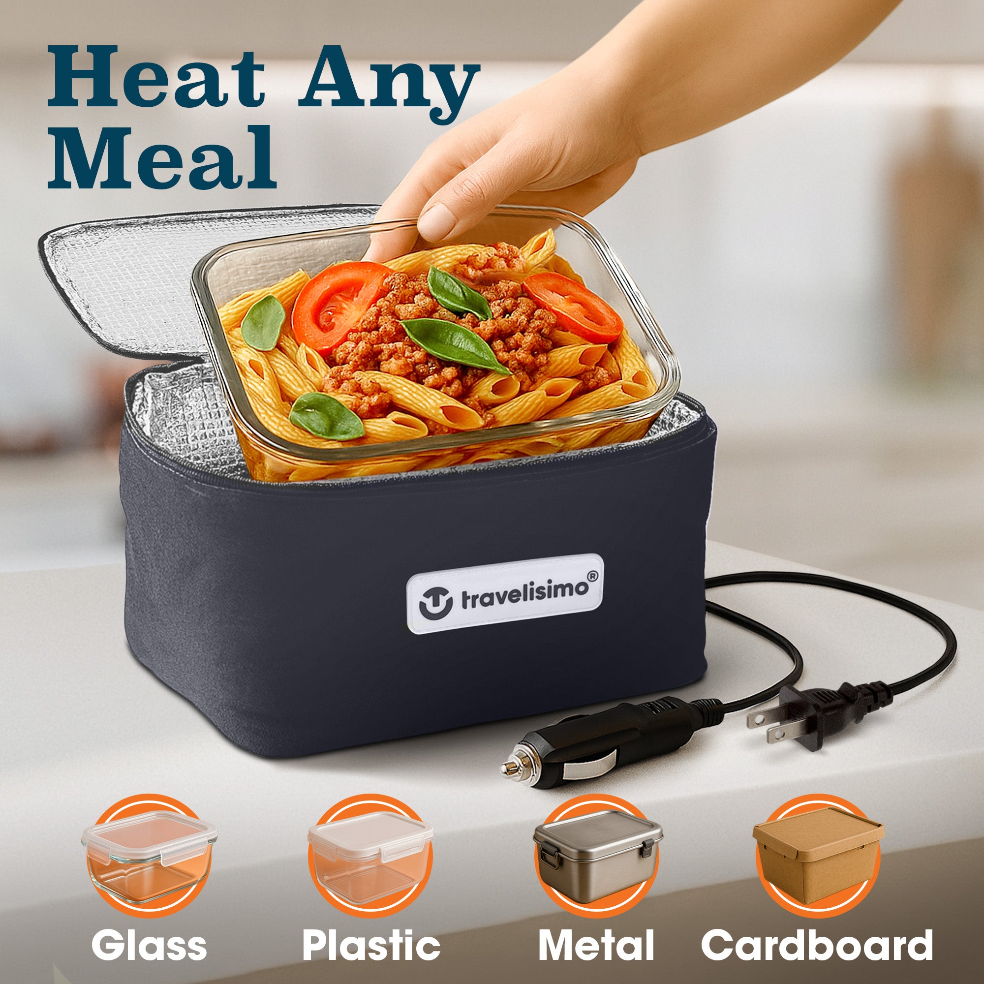 Siena Portable Microwave - Grey