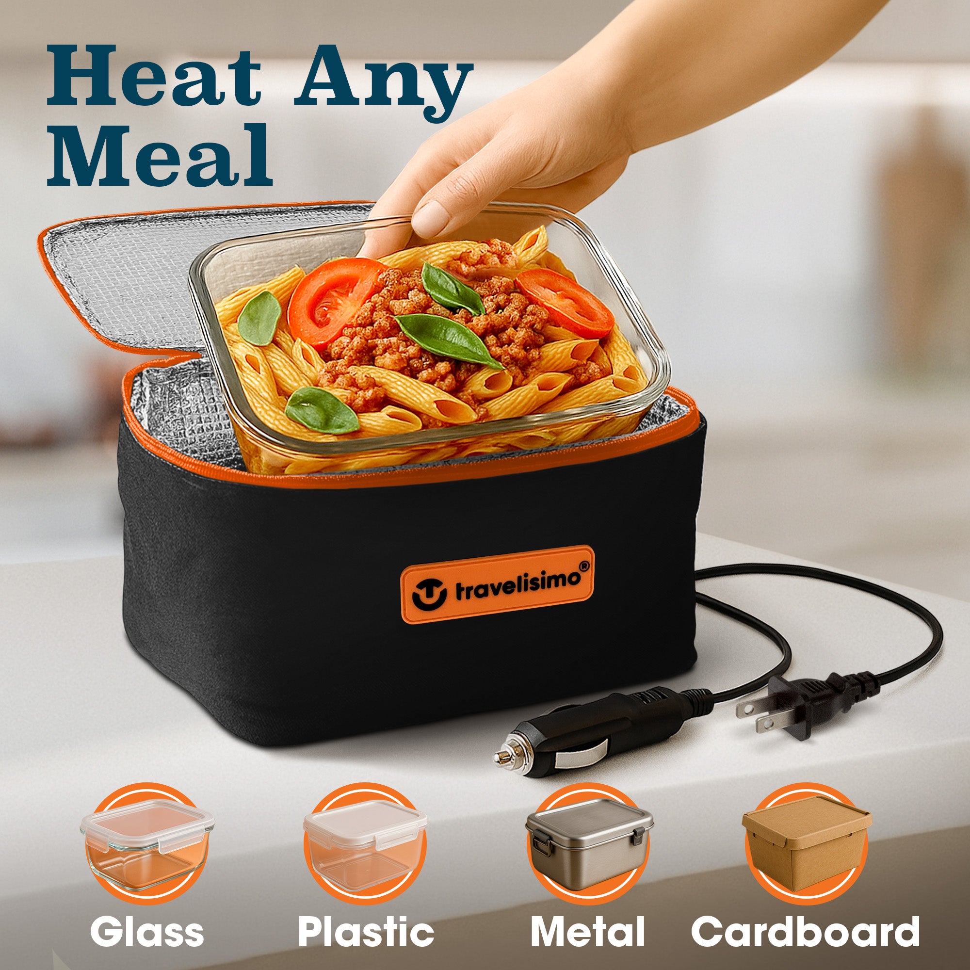 Siena Portable Microwave - Neon