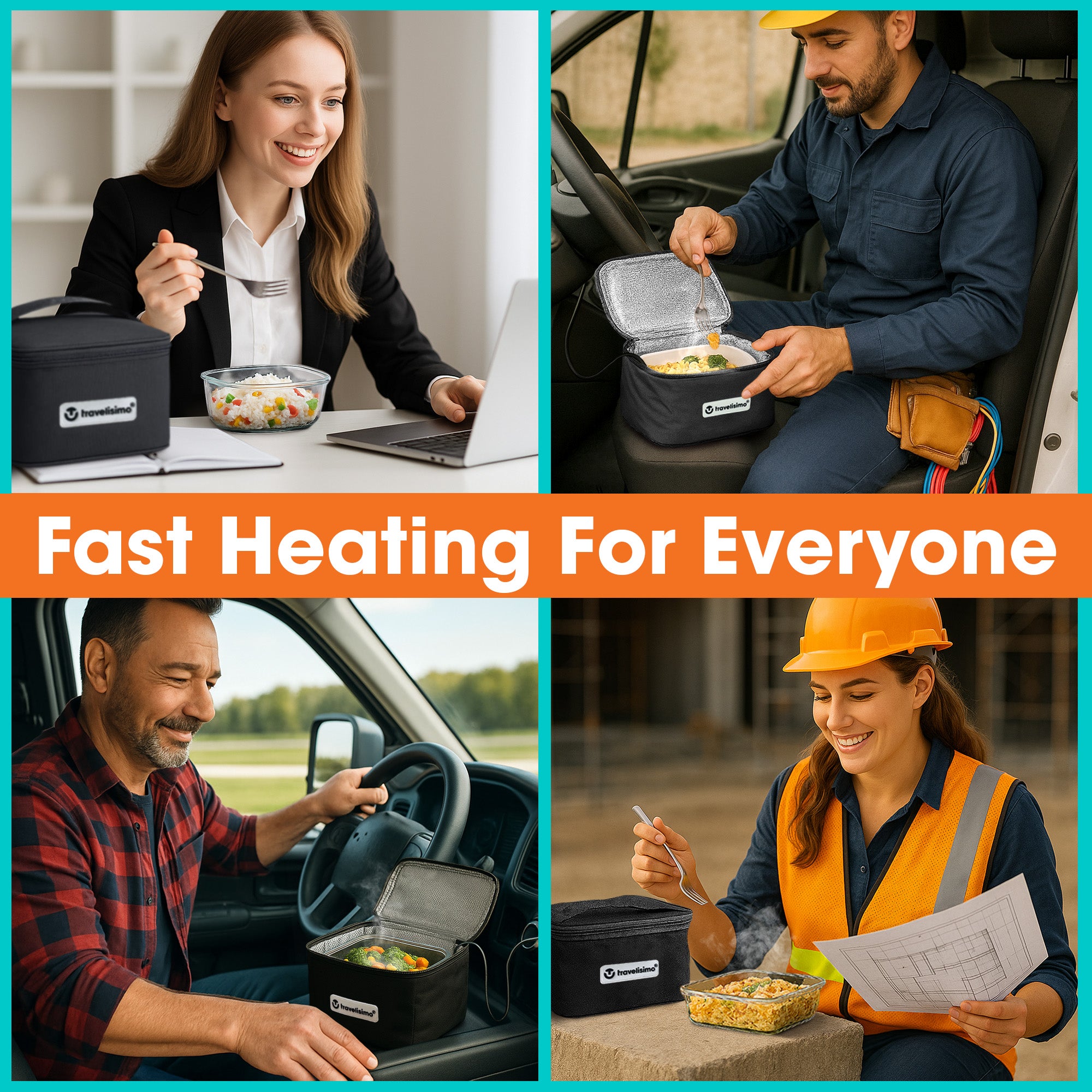 Siena Portable Microwave - Black