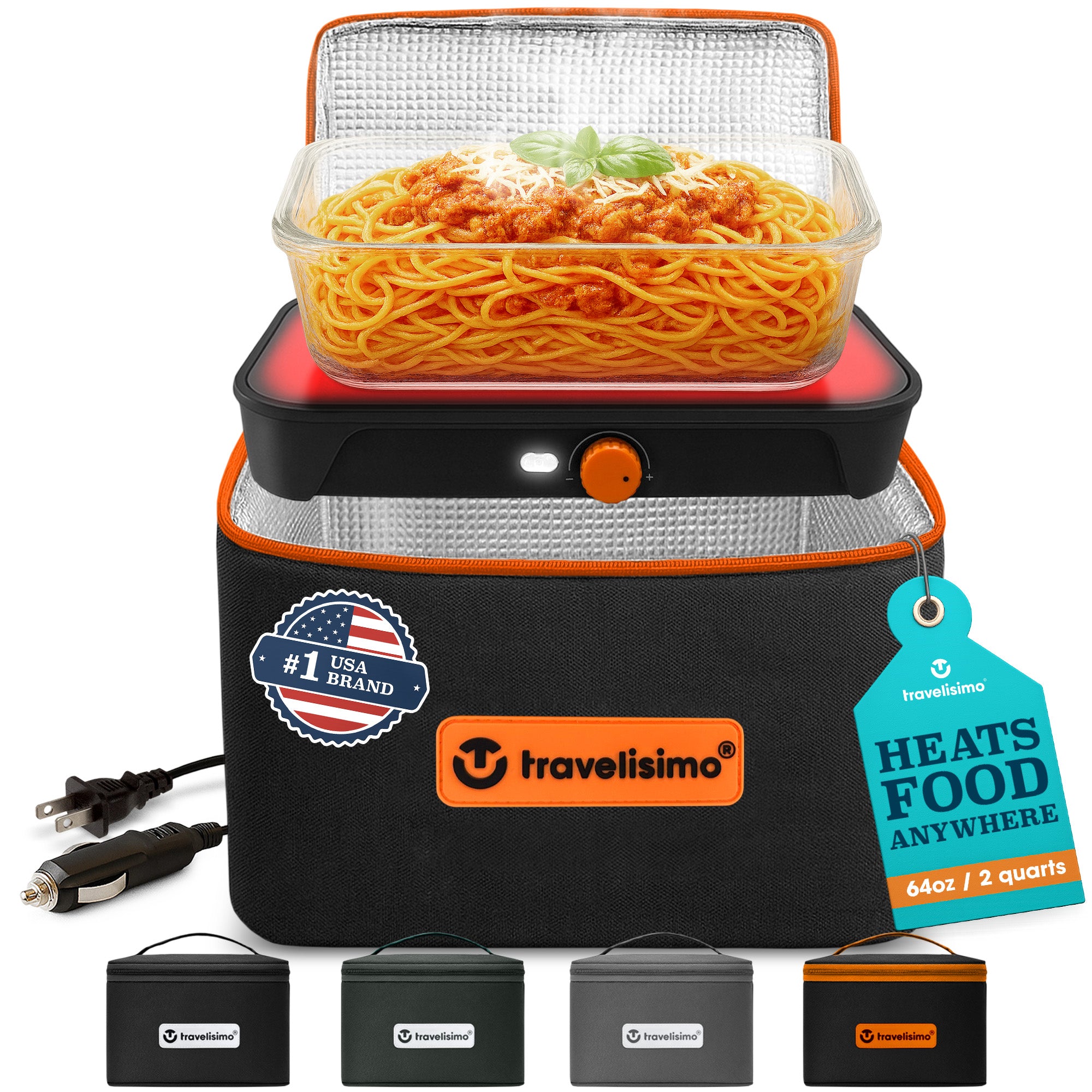 Siena Portable Microwave - Neon
