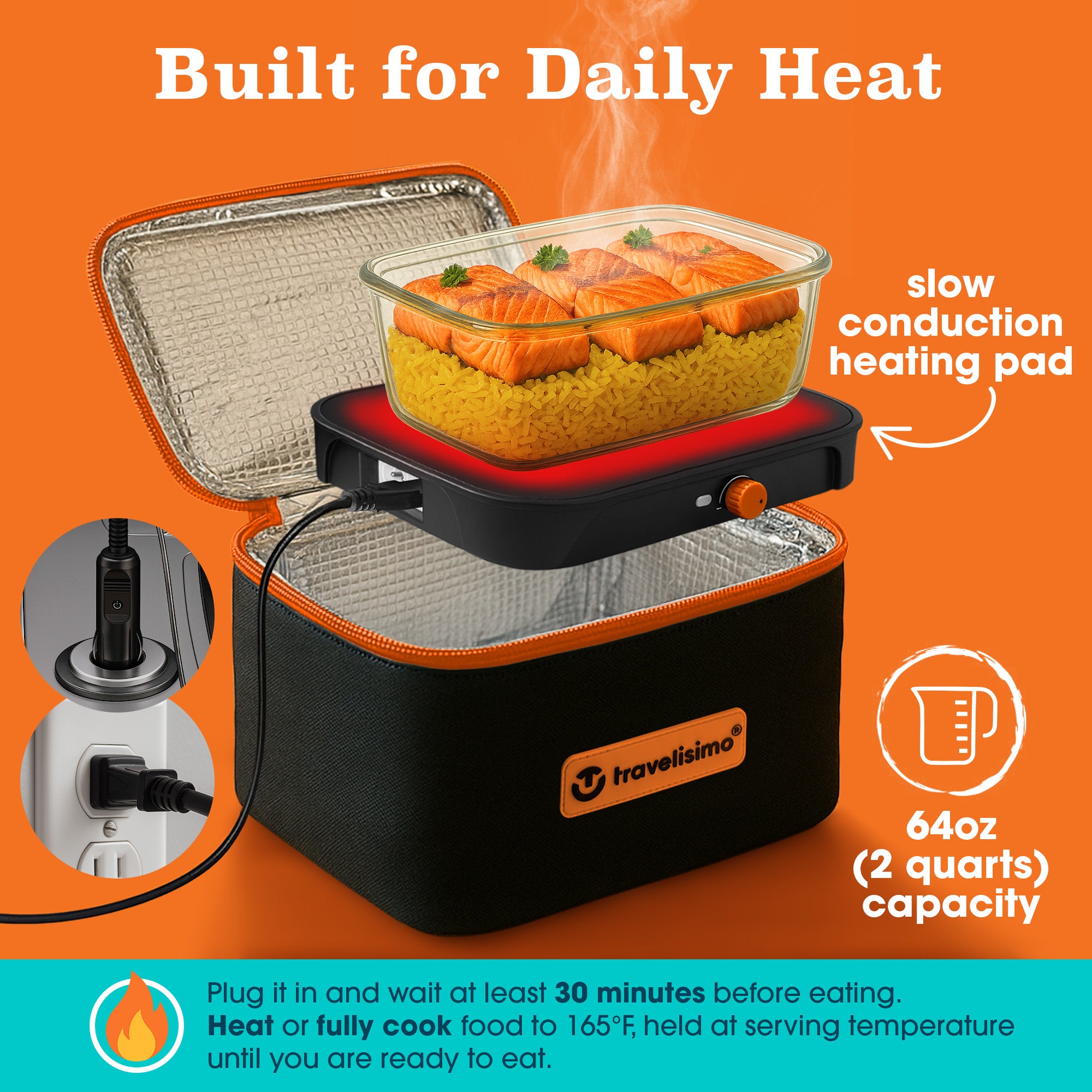 Siena Portable Microwave - Neon