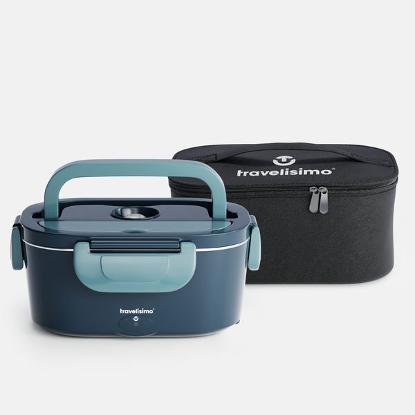 STEAMERY  (箱付き) Bari Electric Lunch Box + Carry Bag - Dark Blue