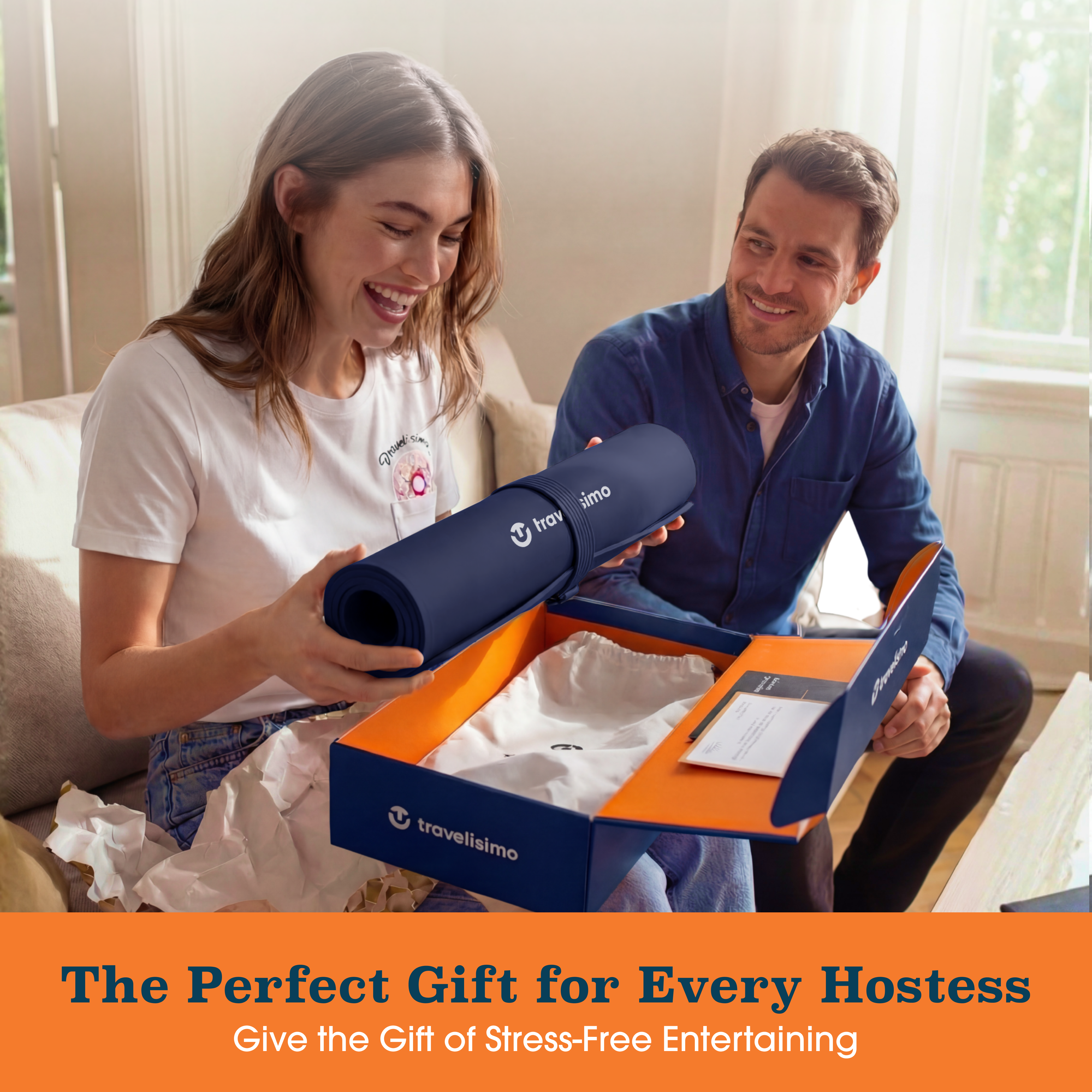 Palermo Food Warming Mat - Dark Blue